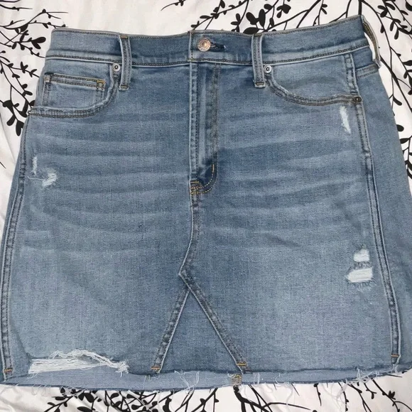 Blue Jean Skirt - Picture 1 of 3